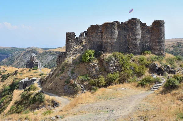 Armenien, gamla fästningen Amberd — Stockfoto