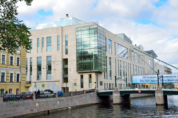 St. Petersburg, Russia, September, 02, 2014. The Mariinsky theatre in St. Petersburg 