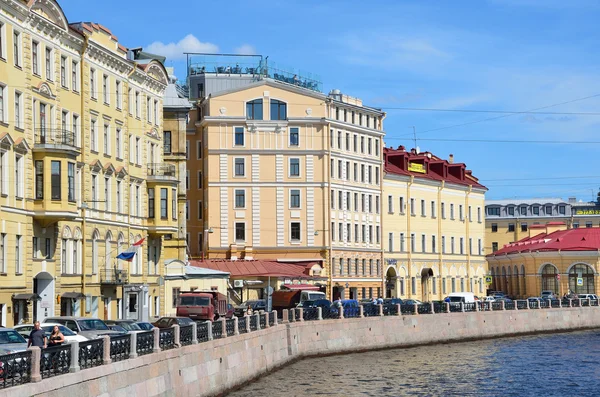 St. Petersburg, rzeką Mojką — Zdjęcie stockowe