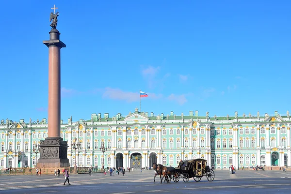 圣彼得斯堡，布达拉宫广场 — 图库照片