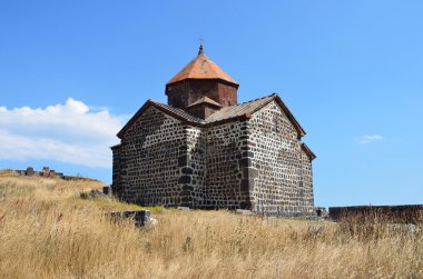Sevanavank Gölü 'ndeki 9. yüzyıl Ermeni Manastırı.