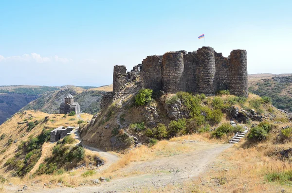 Armenië, de 11e-eeuwse fort van Amberd — Stockfoto