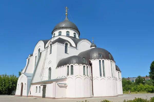 Kathedraal van de opstanding (Voskressensky kathedraal) in Tver, Rusland — Stockfoto