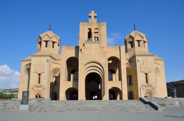 Gergely a Enlightener, a Erevan katedrális — Stock Fotó
