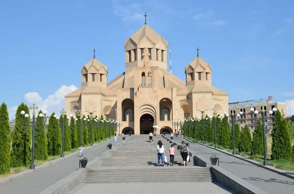 Kathedrale des Aufklärers in Erewan — Stockfoto