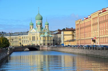 St. Peterburg, Pussia, Eylül, 08, 2012. Rus sahne: kimse Aziz Isidore Kilisesi, St. Petersburg