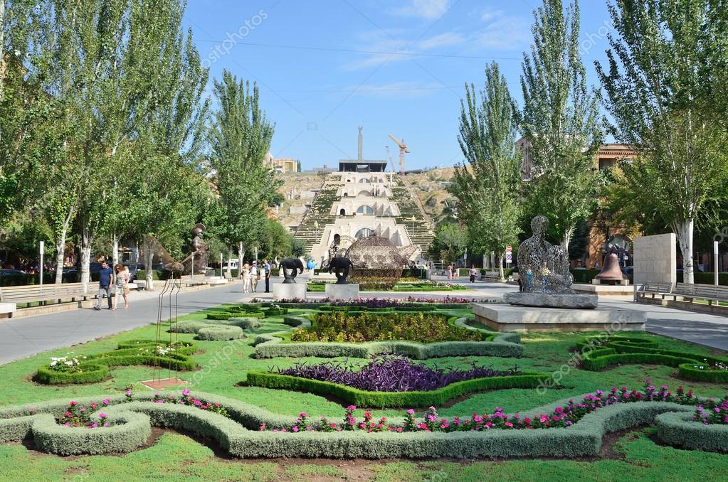 Armenien, die Sehenswürdigkeiten von Eriwan, Cascade ...