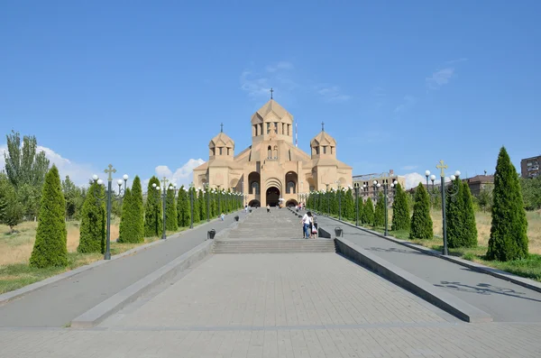 Kathedrale des Aufklärers in Erewan — Stockfoto