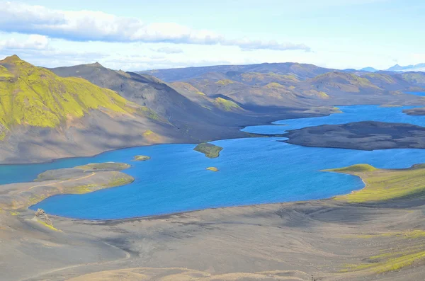 Mountain lakes in Iceland — Stock Photo, Image