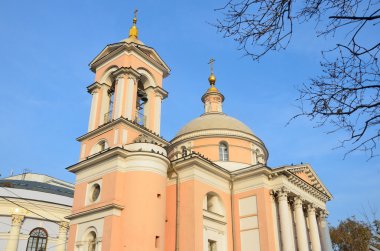 St. Varvara Kilisesi. Varvarka Street, Moskova
