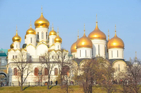 Moskova Kremlin katedraller — Stok fotoğraf