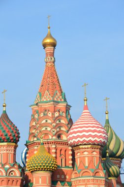 Moskova, Basil Katedrali kırmızı kare üzerinde