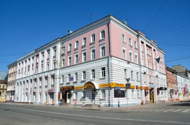 Tver, Rusya, 27 Temmuz 2014. Rus sahnesi: Tver manzarası