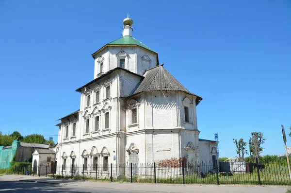 Tver, russland, kirche boris und gleb, über die restaurierung — Stockfoto