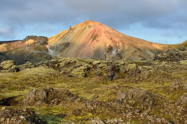 Island, Riolithgebirge — Stockfoto