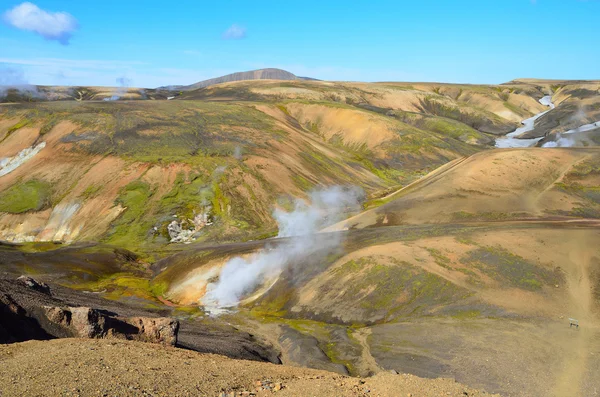 İzlanda, riolit Dağları — Stok fotoğraf