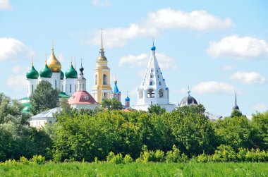 Temples of the Kolomna Kremlin, Moscow region clipart