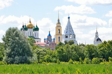 Temples of the Kolomna Kremlin, Moscow region clipart