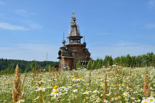 Iglesia Sergius en el pueblo Vzglyadnevo, distrito de Sergiev-Posad, región de Moscú —  Fotos de Stock