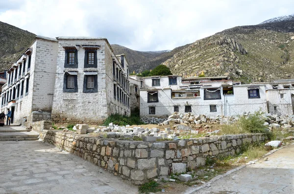 Tibet, Lhasa, ancient Buddhist monastery Sera, the 15th century — Stock Photo, Image