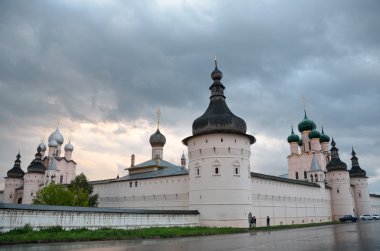Rostov büyük, akşam, Golden Ring Rusya Kremlin