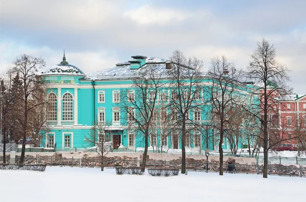 Art galerie od Ilji Glazunova v Moskvě v zimě — Stock fotografie
