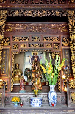 Buddhist temple in Da Lat, Vietnam