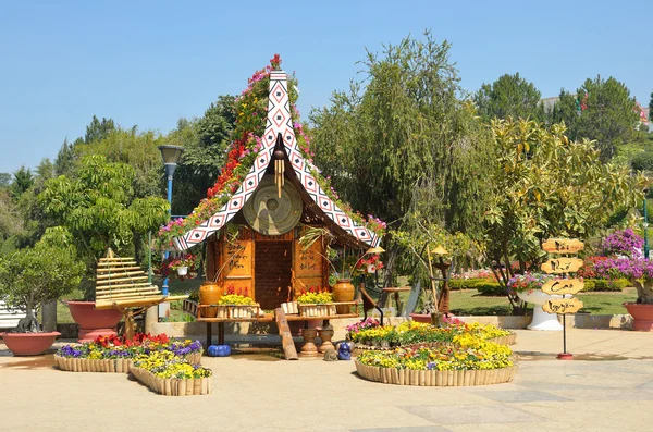 Jardim botânico em Baoding, Vietnã — Fotografia de Stock