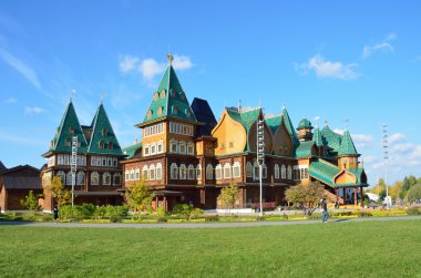 Alexei Mikhailovich ahşap saray içinde Kolomenskoye (imar), Moskova