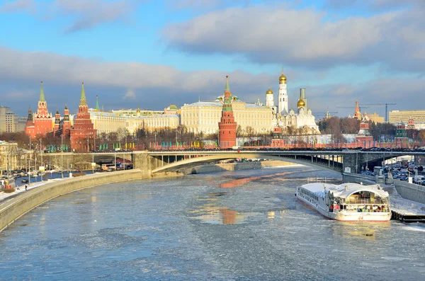 Moskova Kremlin kışın — Stok fotoğraf