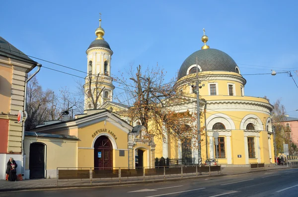 Moscovo. Rússia, 04 de novembro de 2014. A Igreja da consolação de todos os aflitos na rua Bolshaya Ordynka em Moscou — Fotografia de Stock