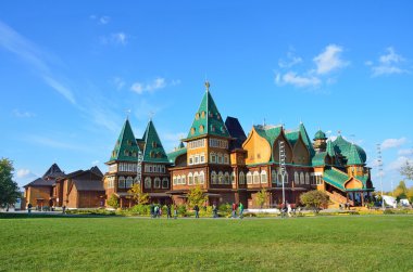 Kral Alexei Mikhailovich Kolomenskoye (imar), Moskova içinde ahşap Saray