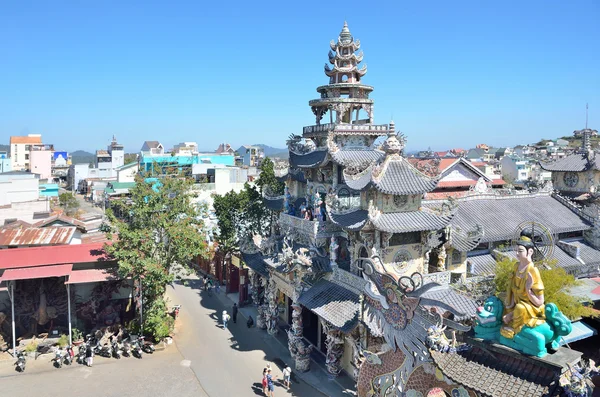 Пагода Линь Фук (Linh Phuoc) в Далате, Вьетнам — стоковое фото