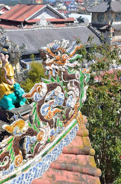 Pagoda Lin Fook (Linh Phuoc) i Dalat, Vietnam — Stockfoto