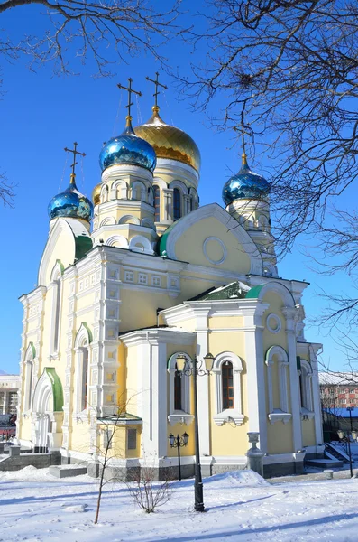 A Igreja da Intercessão em Vladivostok — Fotografia de Stock