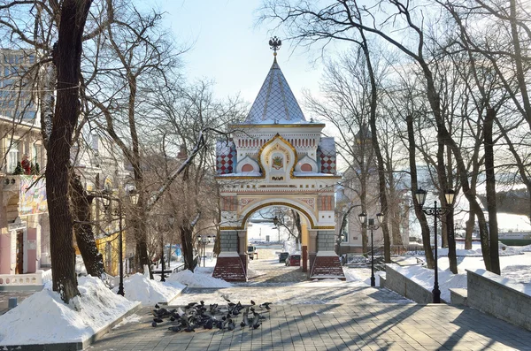 Russland, nikolaevskaya bogen in wladiwostok — Stockfoto