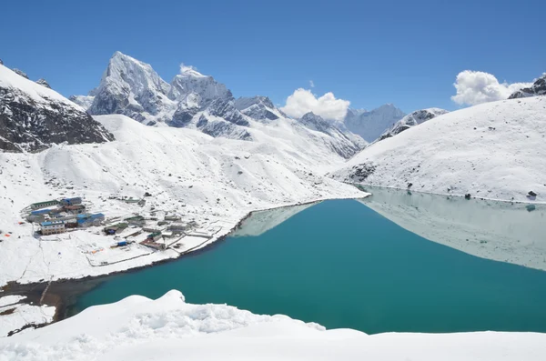 Gokio озеро в Непалі — стокове фото