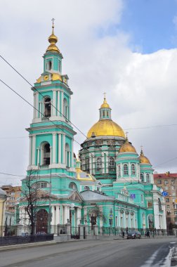 Moskova, Rusya, 22 Mart 2015. İsa'nın doğuşu, Yelokhovo, Moskova Katedrali