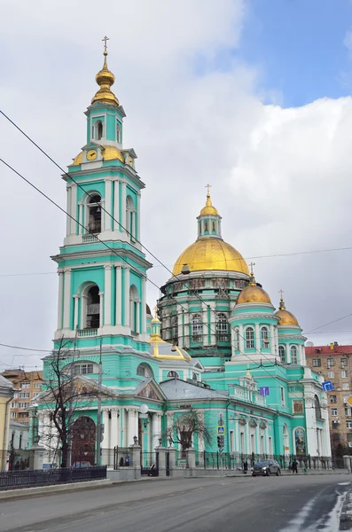 Moskwa, Rosja, 22 marca 2015 r. Katedra w Święto Trzech Króli, Yelokhovo, Moskwa — Zdjęcie stockowe