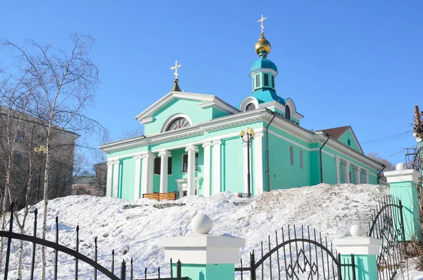 Казанский собор во Владивостоке — стоковое фото