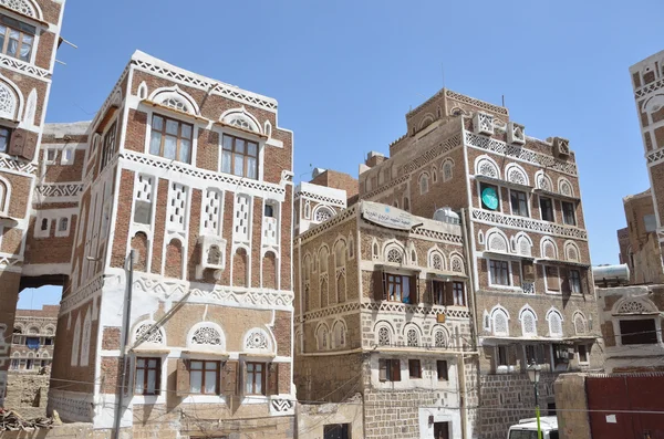 Yemen, Sana'a, the old city — Stock Photo, Image