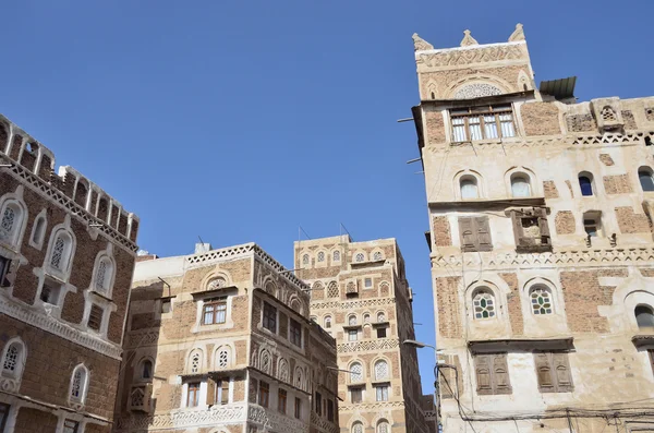 Yemen, Sana'a, the old city — Stock Photo, Image