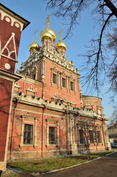 Moscovo. A Igreja da Ressurreição do Cristo em Kadashi — Fotografia de Stock