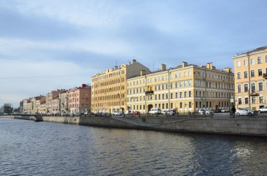 St Petersburg, Rusya, Ekim, 25,2014, kimse, sonbaharda Griboyedov çıkabilir araçlarda kanal