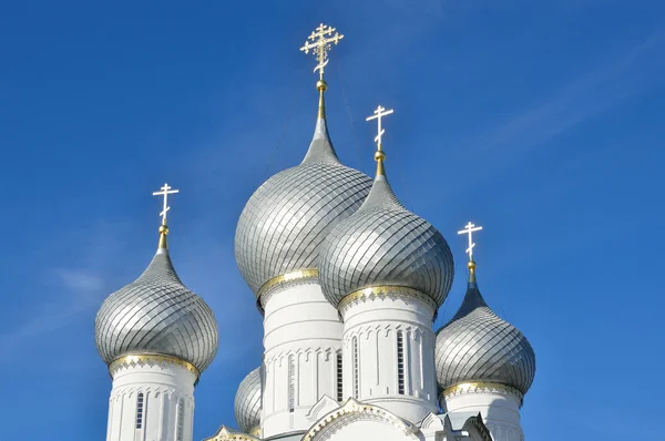 Uspenské katedrály v Kremlu Kolomna, zlatý prsten Ruska — Stock fotografie