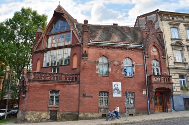 Lviv, Ukraine, September, 15, 2013. Art-memorial Museum of Andrey Novakovskiy in Lviv