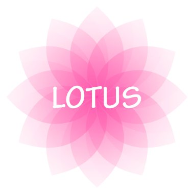 vektör lotus simge