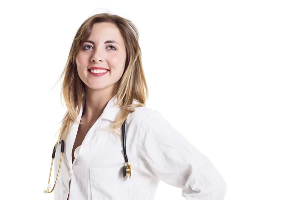 Smiling Female Doctor — Stock Photo, Image