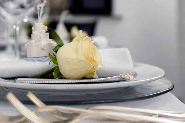 Wedding table details — Stock Photo, Image