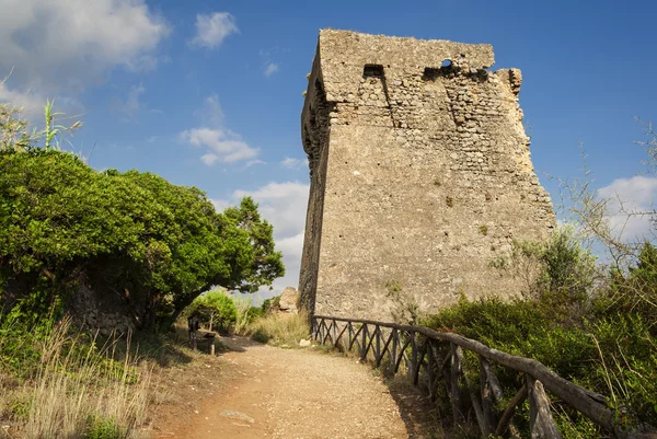 Saracénské věže Cilento — Stock fotografie